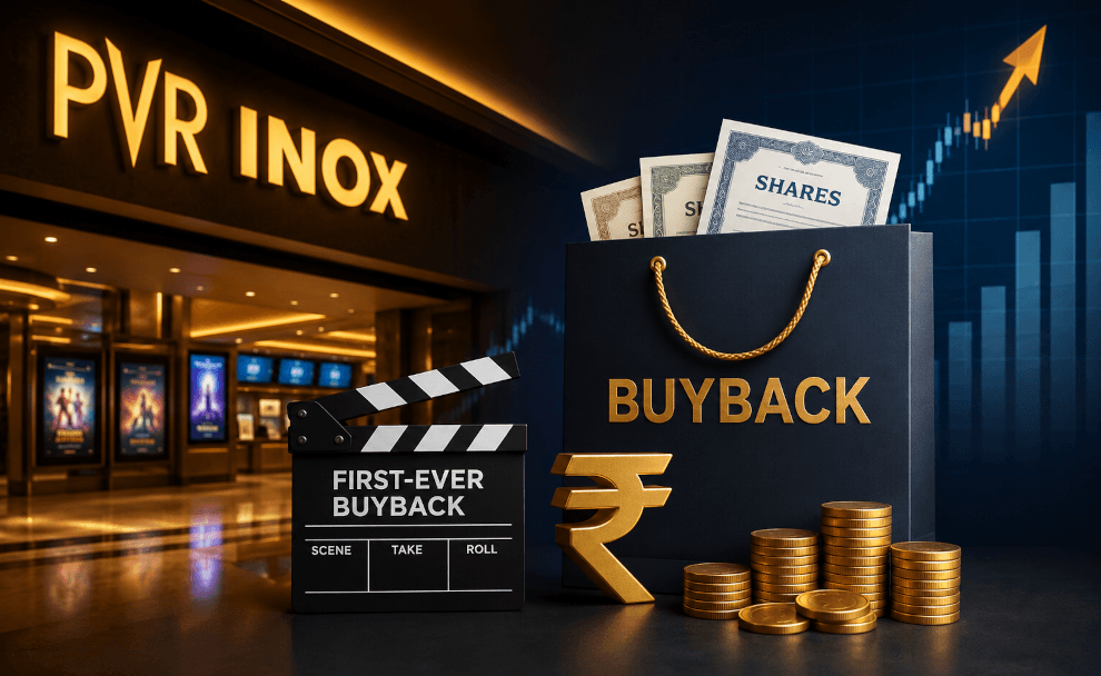 PVR INOX approves its first-ever buyback — ₹300 crore at ₹1,450 a share